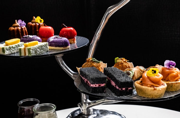 A high tea from the Sheraton Grand Hotel in Sydney